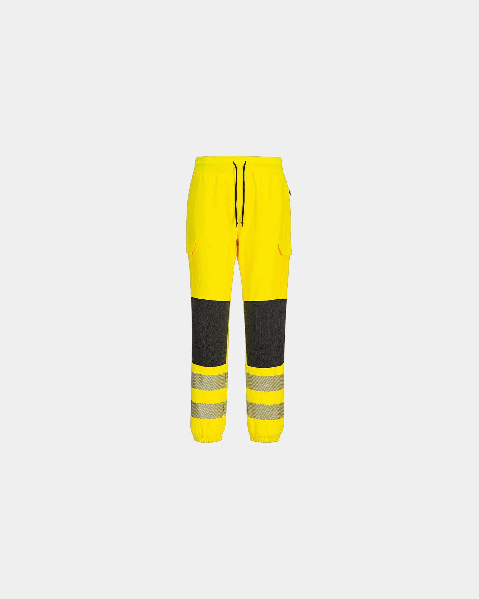 Jogging haute visibilité Flexi classe 2 à personnaliser - Jaune-Noir
